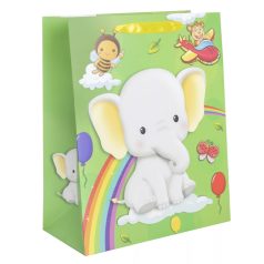 Ajándéktasak Elefánt 18x23 cm