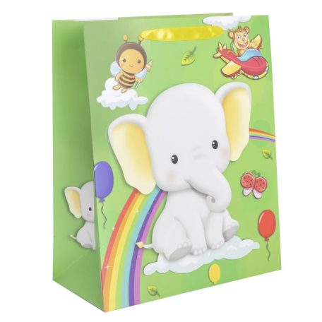 Ajándéktasak Elefánt 18x23 cm