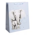 Ajándéktasak Elefántok 26x32 cm