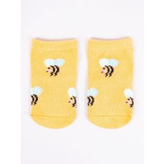 Yo! Baby pamut zokni 3db-os 3-6 hó - méhecske
