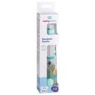 Baby-Nova üveg cumisüveg 240 ml 0-24hó szilikon cumival M-es - kék