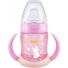 NUK 150ml First Choice Night tanulópohár 6+ rózsaszín nyuszi