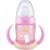 NUK 150ml First Choice Night tanulópohár 6+ rózsaszín nyuszi