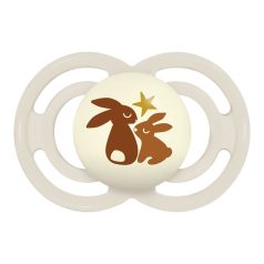   MAM Perfect Night 6+ hó szilikon nyugtató cumi - Natúr nyuszi 