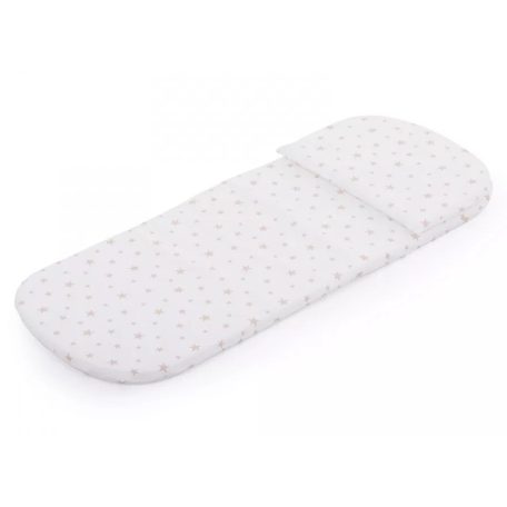 Chipolino matrac mózeskosárba 78x31x2 cm - Beige Stars