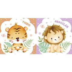 Kedves állatok puha fürdőskönyv