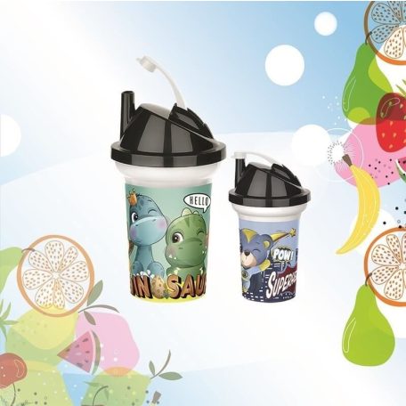 Titiz csőrös pohár 300ml - Superheroes