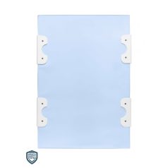 Merev pelenkázó lap 50*70 cm Safety System - kék Hippo