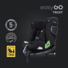 EasyGo Trust i-Size Isofix gyermekülés (40-150 cm) - Iron 