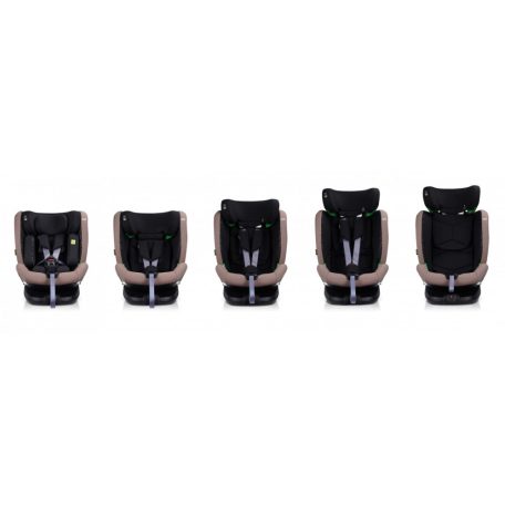 EasyGo Trust i-Size Isofix gyermekülés (40-150 cm) - Taupe