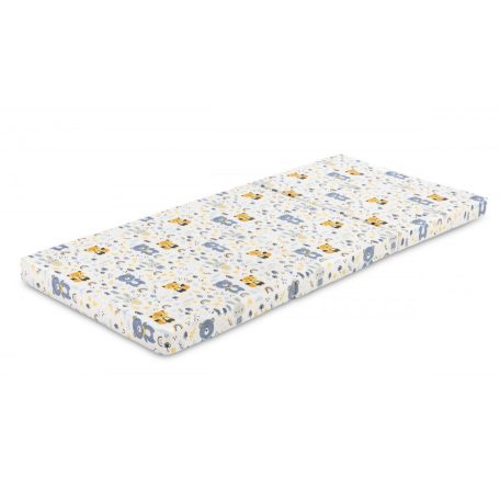 Összehajtható matrac utazóágyhoz 60x120cm - Maci, róka, nyuszi