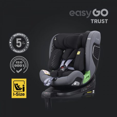 EasyGo Trust i-Size Isofix gyermekülés (40-150 cm) - Pearl