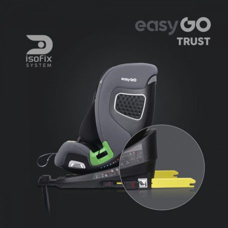 EasyGo Trust i-Size Isofix gyermekülés (40-150 cm) - Pearl