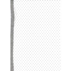 Vaganza mintás pamut babatakaró 70x90 cm - Szürke Csillag