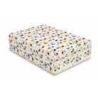 Összehajtható matrac utazóágyhoz 60x120cm - madarak