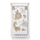 Bambusz ágynemű huzat 90*120 cm - Állatkert bézs