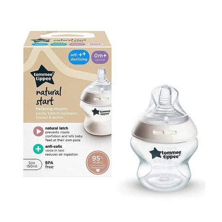 Tommee Tippee Natural start 150ml cumisüveg  0 hó+ 
