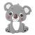 Akuku szilikon rágóka - koala