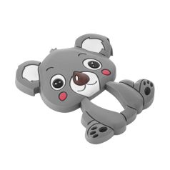 Akuku szilikon rágóka - koala