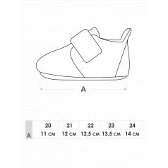 YO! zoknicipő 24-es - sárga/fehér pöttyös
