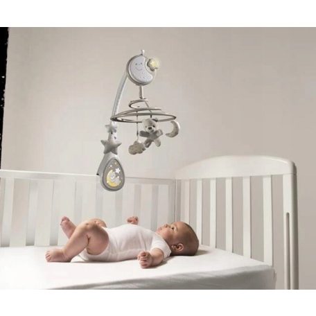 CHICCO Next2Dreams zenélő-forgó Neutral