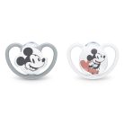 NUK  Space szilikon cumi 2db 6-18 hó - Mickey Mouse
