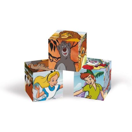 Clementoni Disney Classic kockakirakó 6db-os 