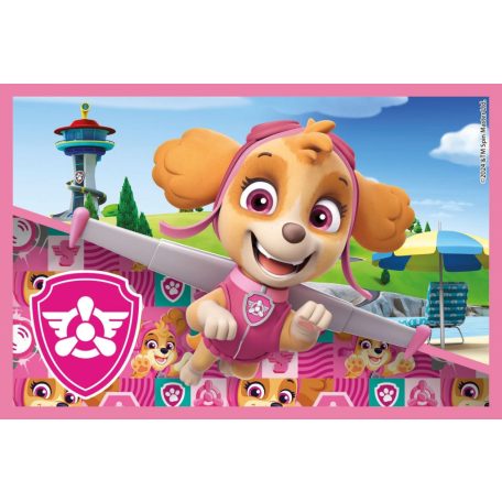 Clementoni Mancs őrjárat kocka kirakó 6 db-os