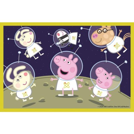 Clementoni Peppa Malac kockakirakó 6db-os 