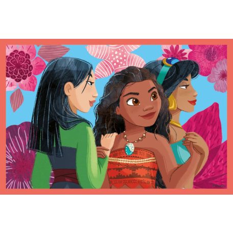 Clementoni Disney Princess kockakirakó 6db-os szett