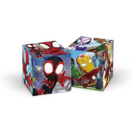 Clementoni Marvel Póki és csodálatos barátai mesekocka kirakó 6db-os szett