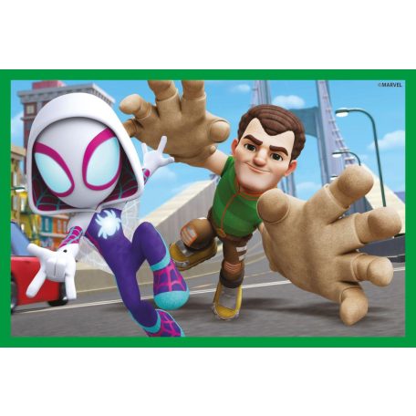 Clementoni Marvel Póki és csodálatos barátai mesekocka kirakó 6db-os szett