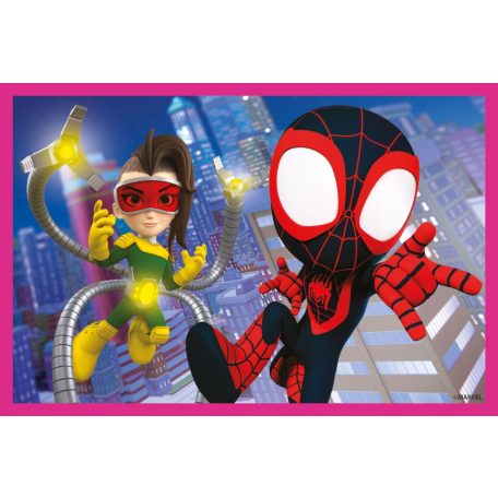 Clementoni Marvel Póki és csodálatos barátai mesekocka kirakó 6db-os szett