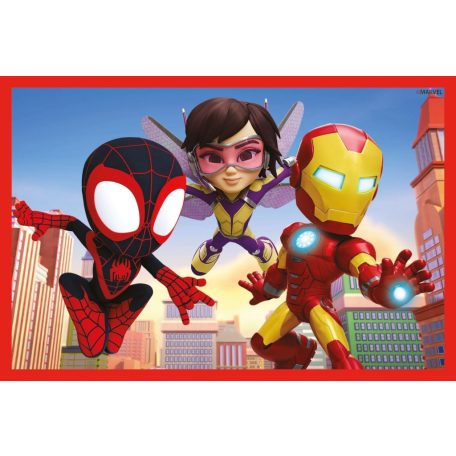 Clementoni Marvel Póki és csodálatos barátai mesekocka kirakó 6db-os szett