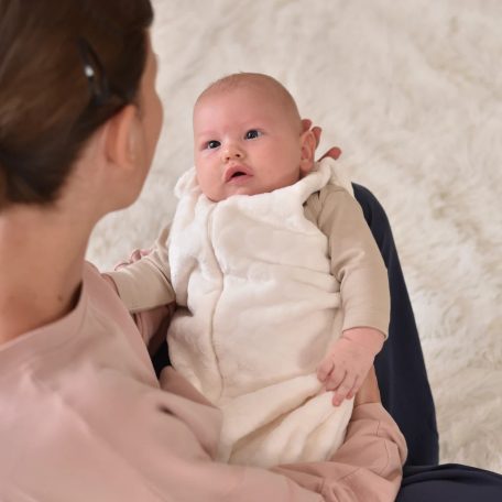 Kenguru Gold hálózsák "POPCORN" 2Tog 4-8 hó Mogyoró mókus 