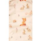 Mintás vízlepergetős, kapucnis bélelt overall kesztyűvel (68-74) 