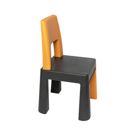 Tega Baby Teggi Multifun kisasztal + 2 db szék szett - grafitszürke/mustársárga