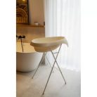 Tega Baby TEGGI 83 cm babakád hőmérővel + kádállvány - light pink