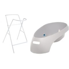   Tega Baby TEGGI 83 cm babakád hőmérővel + kádállvány - grey