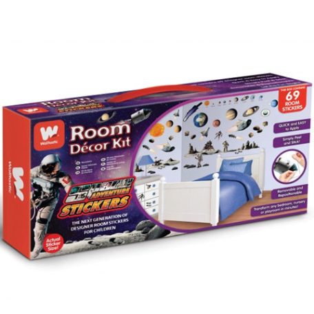 Walltastic room Space adventure dekor matrica szett 69 db-os