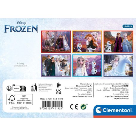 Clementoni Disney Frozen mesekocka 12 db-os 