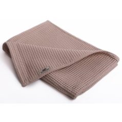 Waffle babatakaró 100x140 cm - Mogyoró