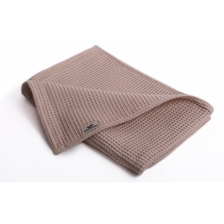 Waffle babatakaró 100x140 cm - Mogyoró