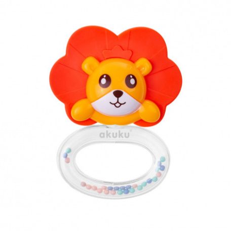 Akuku csörgő  rágóka oroszlán