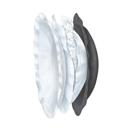 Chicco antibakteriális, eldobható melltartóbetét fekete - 60db