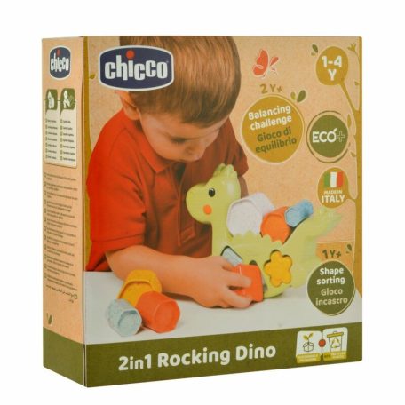 Chicco Hintázó dínó építőjáték 2in1 ECO+
ökoanyag 