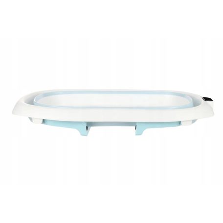 Premium Összecsukható kád hőmérővel és anatómiai támasztékkal + állvány - Blue