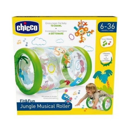 Chicco Dzsungel zenélő henger
mászásfejlesztő játék 