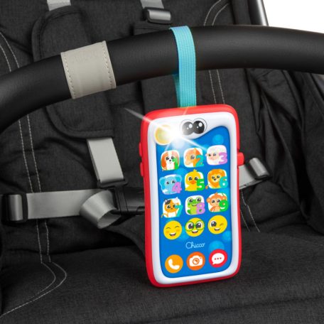 Chicco Smiley smartphone mosolygós okostelefon és babakocsijáték 6h +
