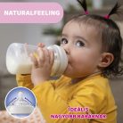 Chicco NaturalFeeling 250 ml cumisüveg közepes folyású 2 hó+


